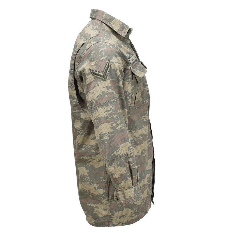 Original turkiska militära skjortor Ripstop Lightweight Tactical torra ökenkamo