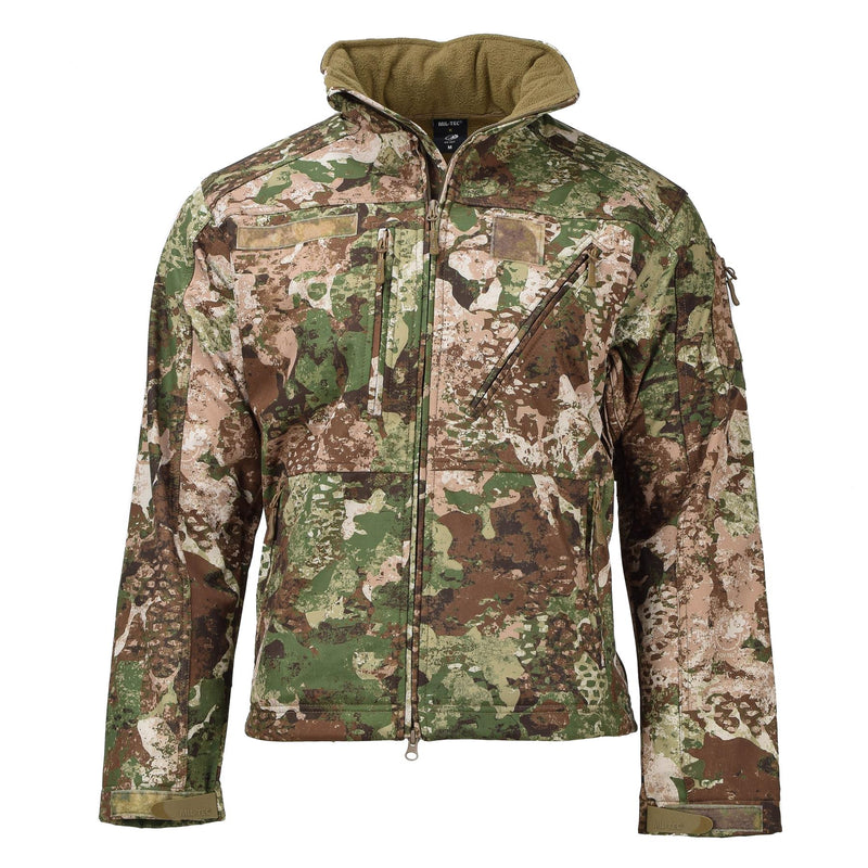 Mil-Tec Army SoftShell Tactical Jacke Fleece Waterproof Hooded 3-Layer Laminate