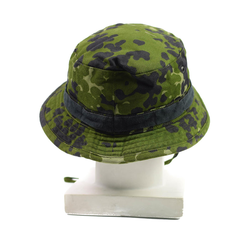 Äkta danska armé boonie hatt militär m84 flecktarn camo djungel sommar mössa