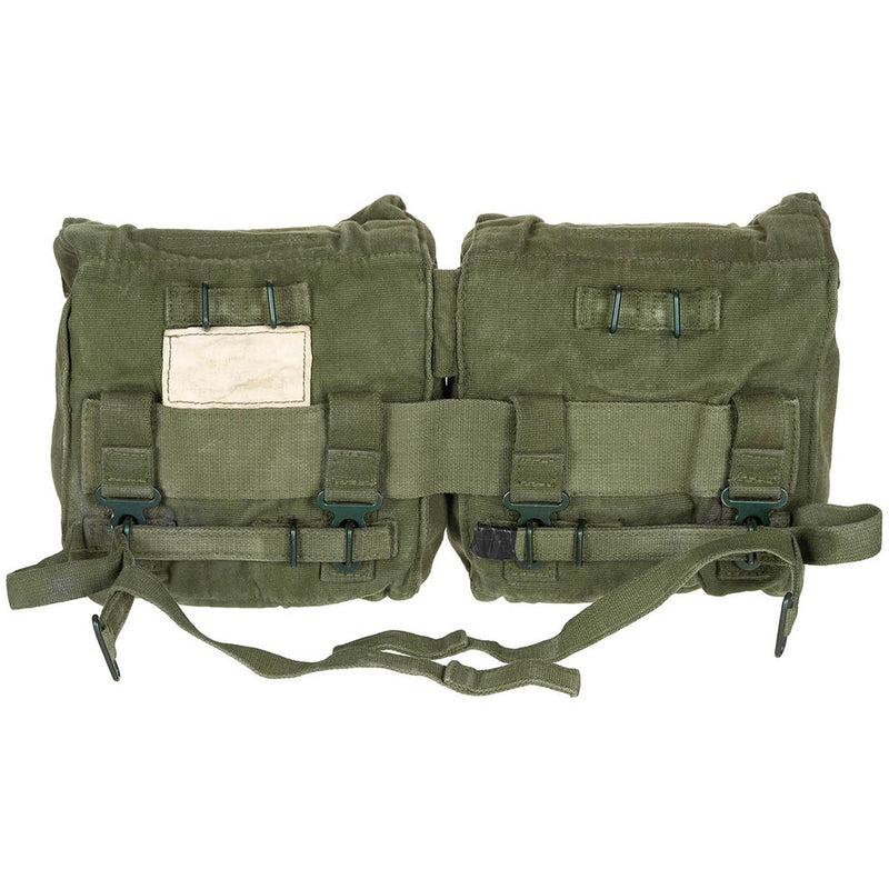 Original British Military Kidney Magazine Pouch Double Ammo Bag Tactical Olive