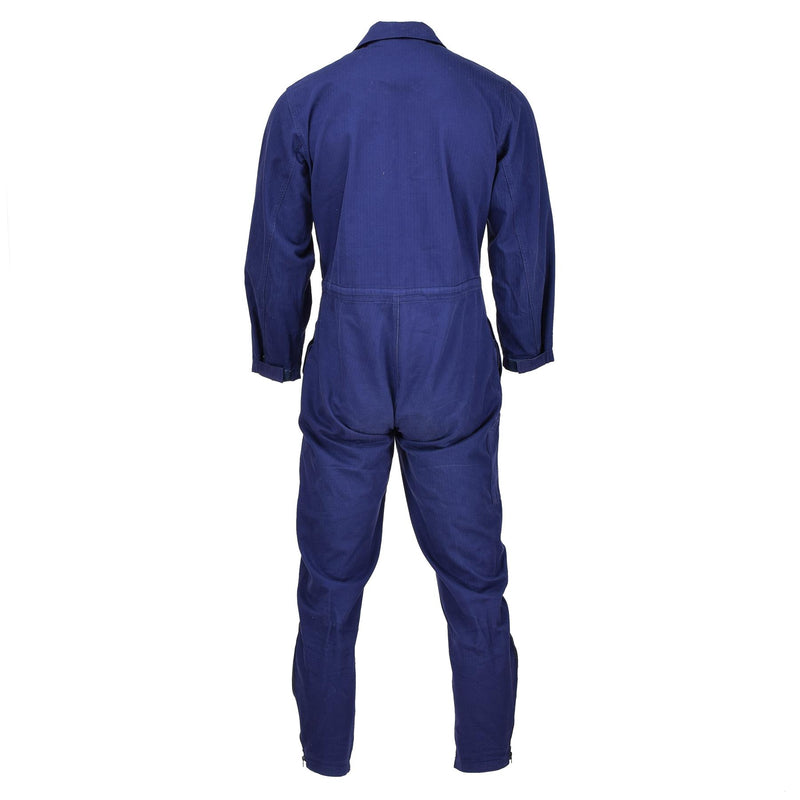 Original Tyskland Military Coverall Navy Work Uniform Army Blue Workwear Jumpsuit