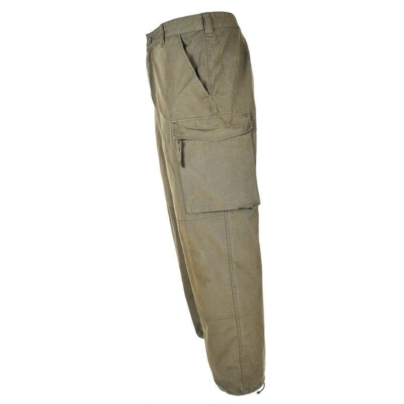 Äkta österrikiska armébyxor RIP STOP STOP OD Military Combat Field Trousers Olive BDU