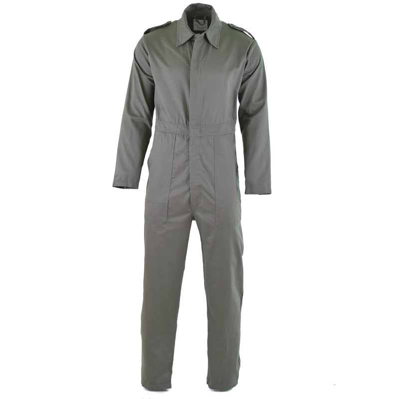 Original Dutch Army Coverall Air Force Mechanics Jumpsuit Olive OD övergripande ny