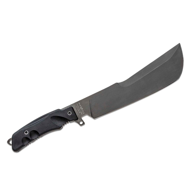 Fox Knives Golok Hitam Machete N690CO Steel Tactical Full Tang Agronomic Handle