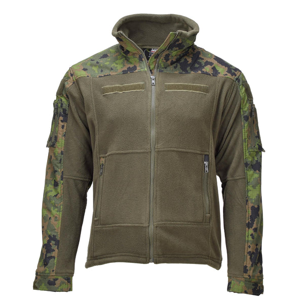 MFH Tactical Jacket YKK Zips RipStop Vents Justerbara ärmar M05 FINNISK CAMO