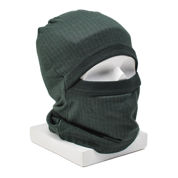 Original dansk armé oliv Balaclava Fire Retardant Lightweight Face Mask New