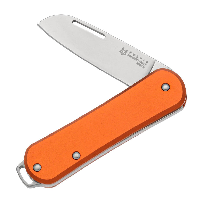 Räv knivar vulpis fx-vp108 eller fällbar fickkniv rostfritt stål n690co orange