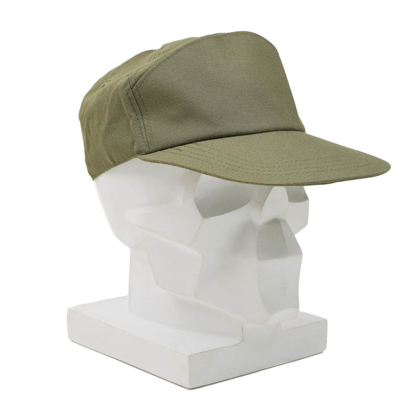 Original italiensk militärpilot Cap Classic Design Tactical Use Hållbar oliv