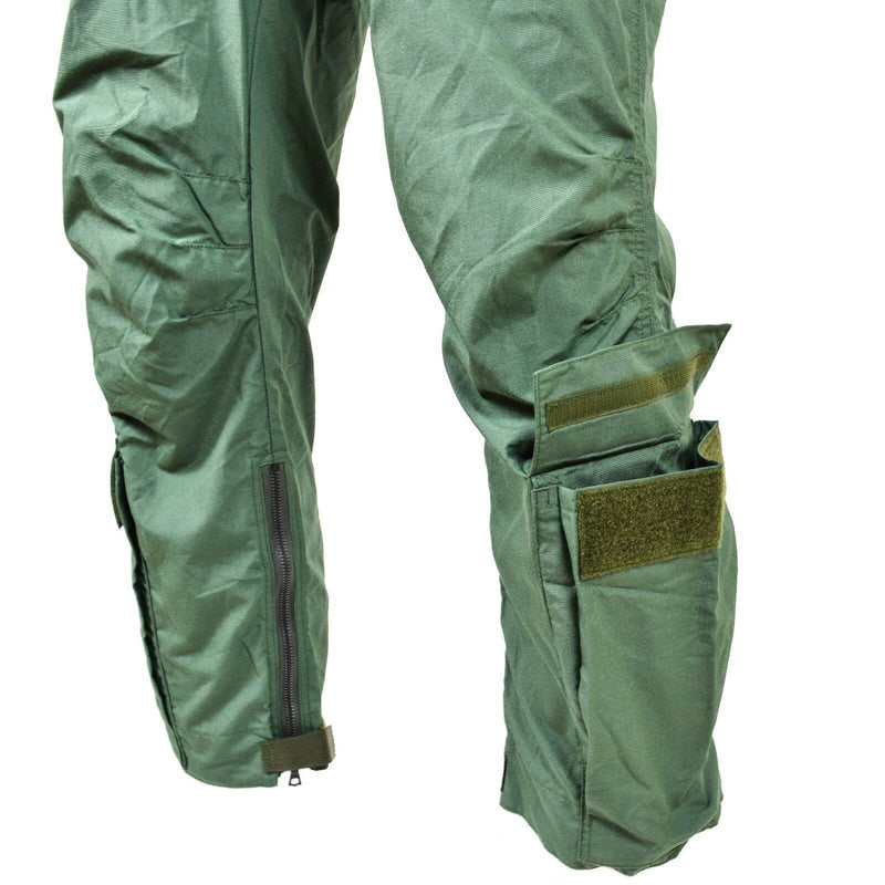 Original British Military Coverall Green Mk16 Nomex Flame-Resistent Jumpsuit