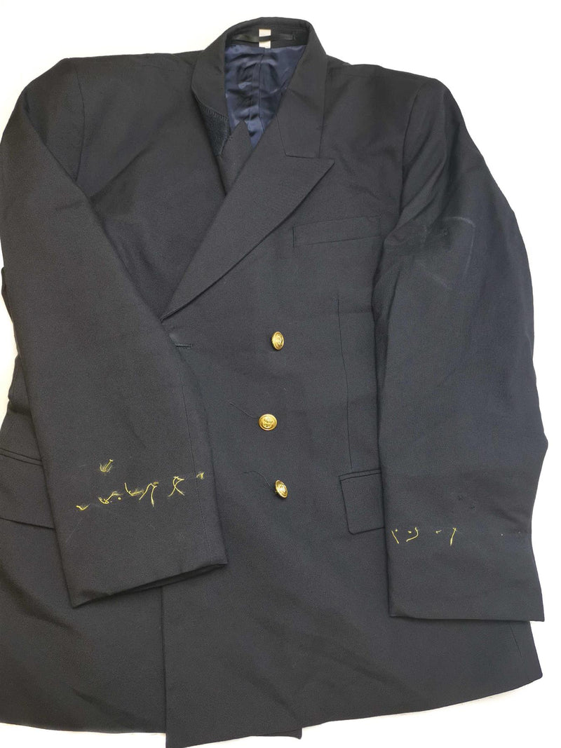 Original German Army Marines Dress Jacket Dark Navy Formal Uniform Military