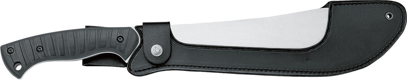 Fox Knives Brand Italy Macho 680 Machete rostfritt stål svart fast bladkniv