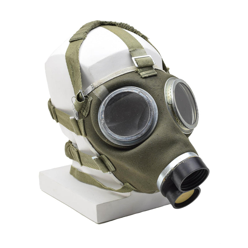 Original ungerska militärgasmask M67 andningsskydd Vintage Armé