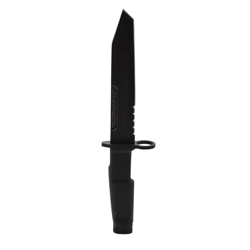 Extrematio Tactical Bayonet Spear Point serrated Edge Camouflage Mantel