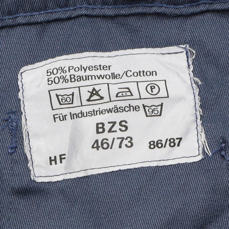 Äkta schweiziska civilförsvarsbyxor Blue Pants Combat Schweiz Military New