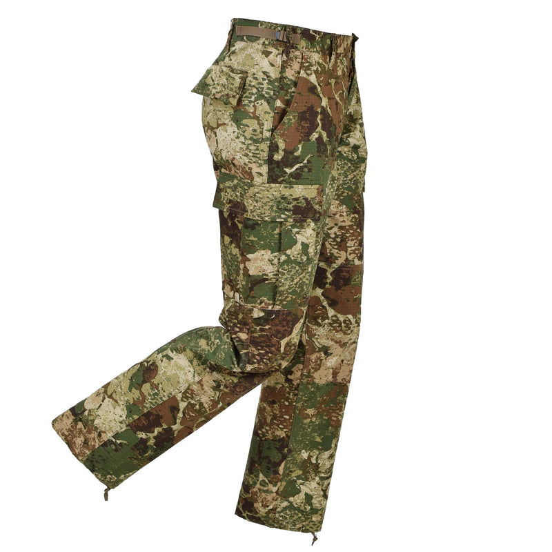 MIL-TEC Militär US BDU Field Pants R/S Byxor kamouflage justerbar midja