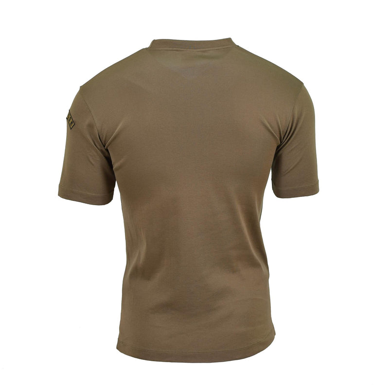 Original Swiss Army T-shirts khaki snabb torr andas av sportkläderskjorta överskott