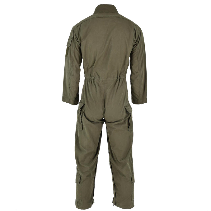 Original Österrikisk armé Coverall Olive Green Ripstop Jumpsuit Militäröverskott