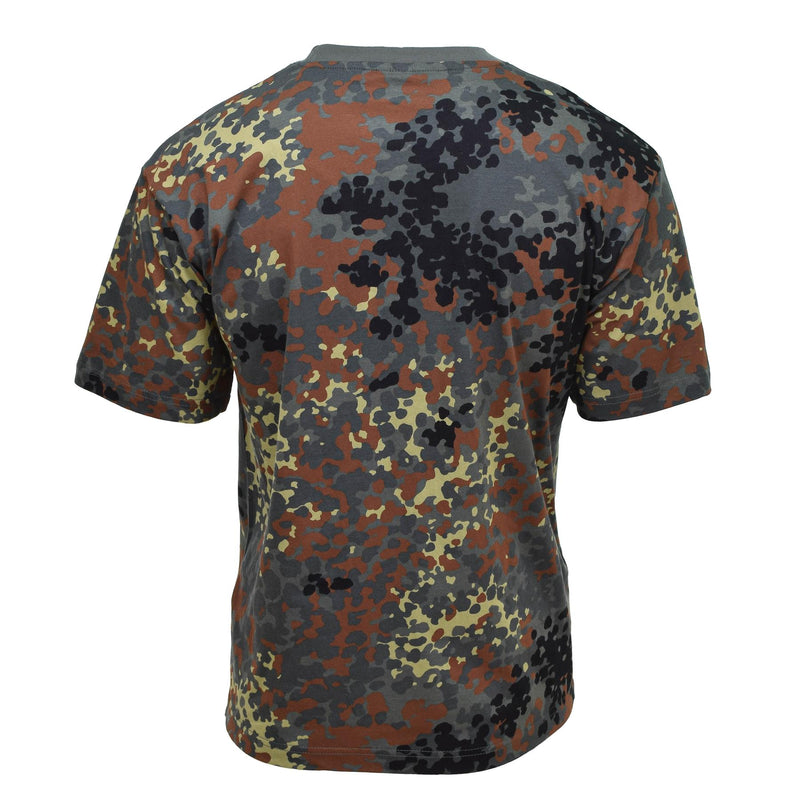 MFH U.S. Military-Style Sportswear T-shirts BW Camouflage Lätt andas andas