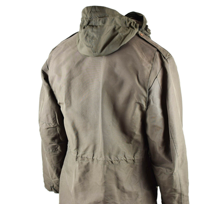 Äkta österrikiska arméstrid M65 Jacket Goretex Military Olive Parka Waterproof