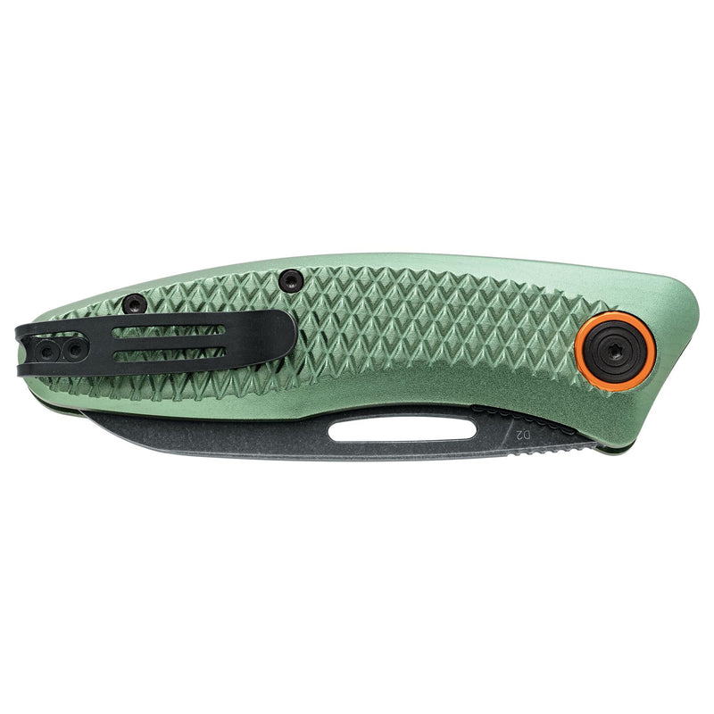 Fox Knives Feresa BF-762 OD Folding Pocket Knife Point Rostfritt stål D2