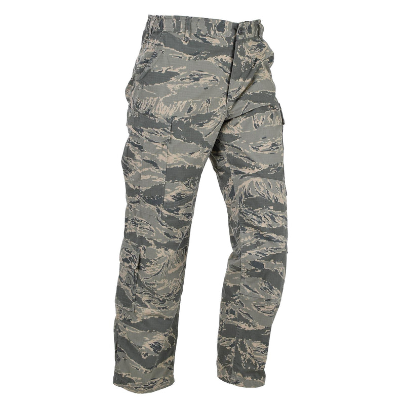 Original U.S. Military Field Pants Men Rip Stop Abu Digital Tiger Stripe Camo