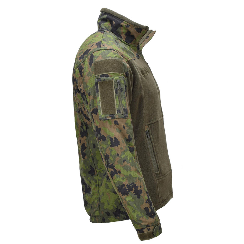 MFH Tactical Jacket YKK Zips RipStop Vents Justerbara ärmar M05 FINNISK CAMO