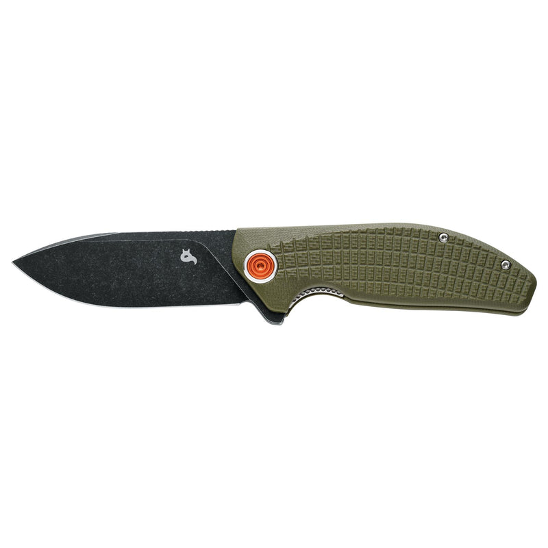 Fox Knives Acutus BF-764 OD Folding Pocket Knife Rostfritt stål Blade D2