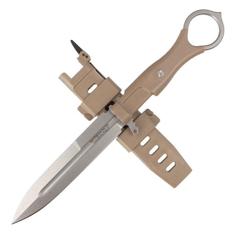 Extrematio Misericordia Desert Tactical Fixed Knife Spear Point Folding Blade