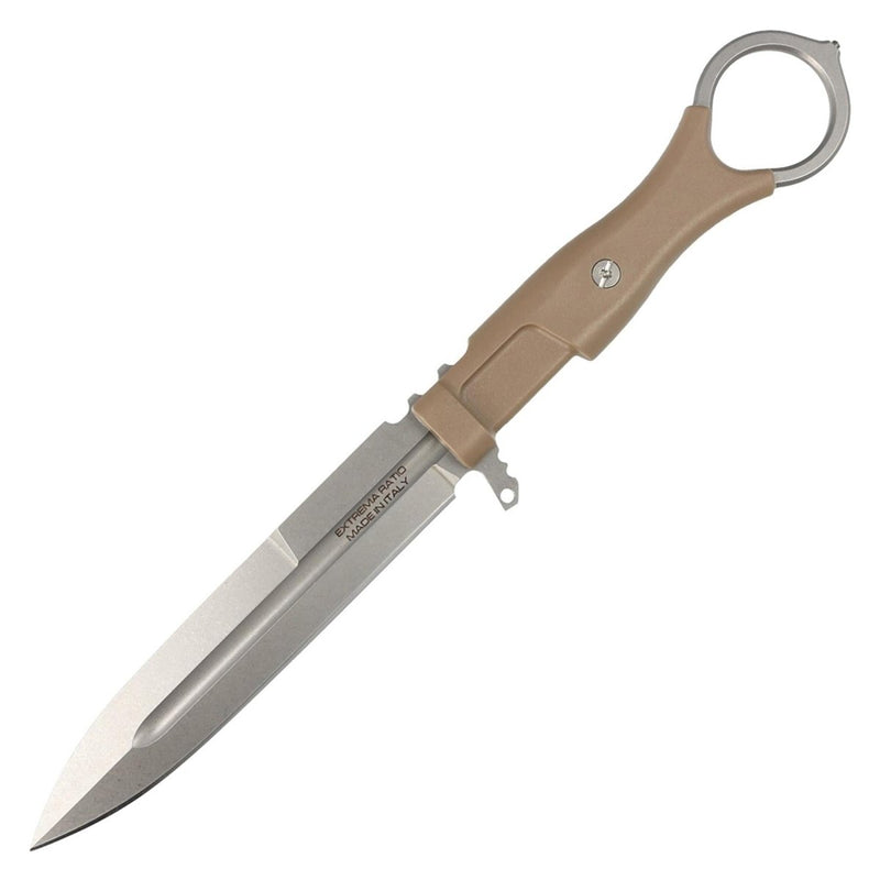 Extrematio Misericordia Desert Tactical Fixed Knife Spear Point Folding Blade