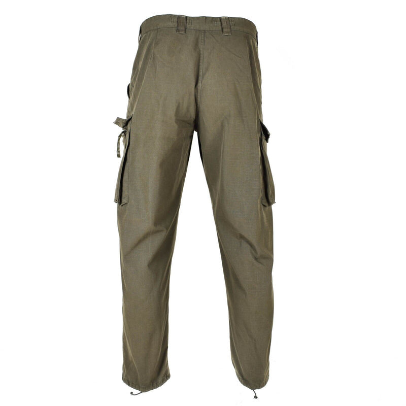 Äkta österrikiska armébyxor RIP STOP STOP OD Military Combat Field Trousers Olive BDU