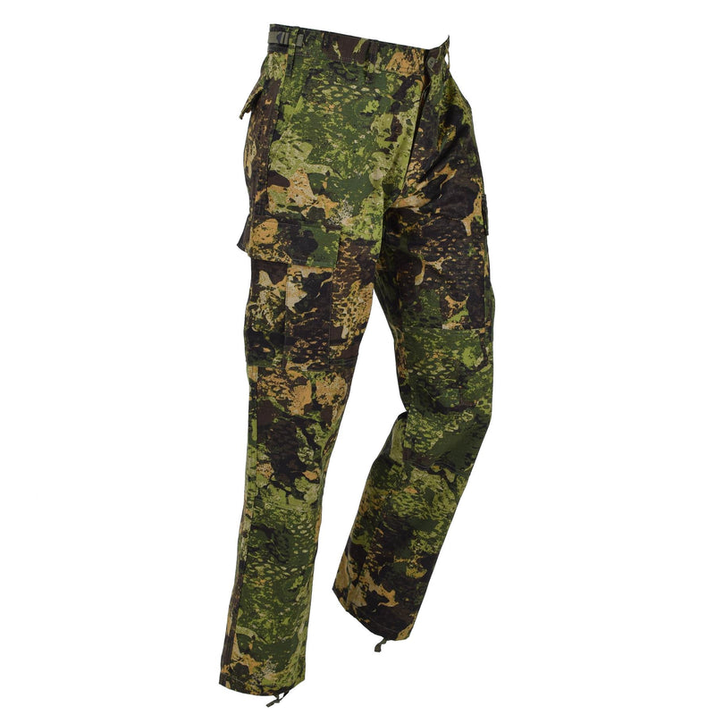 MIL-TEC Militär US BDU Field Pants R/S Byxor kamouflage justerbar midja