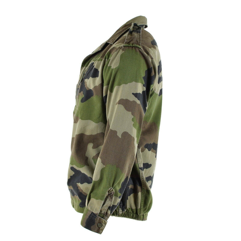 Äkta den franska armén F2 Combat Jacket trötthet ce camo militär fråga överskott