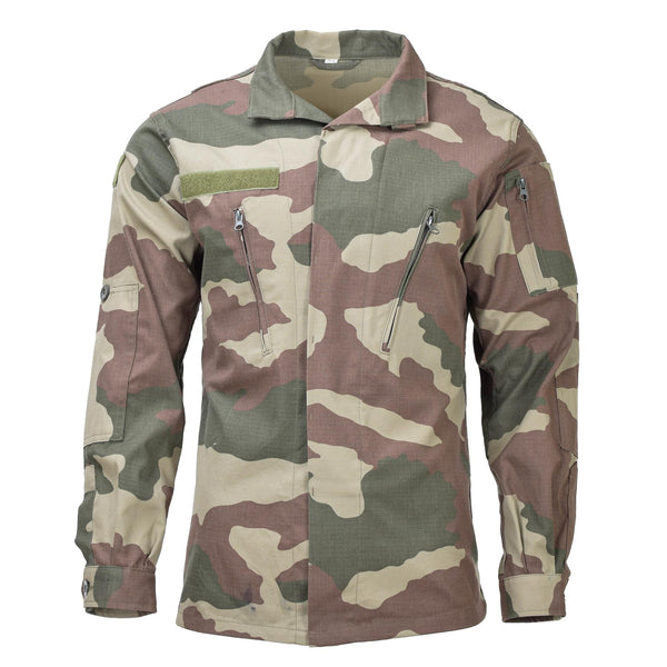 Original turkisk militär camo taktisk jacka hållbar ripstop armé stridsfält