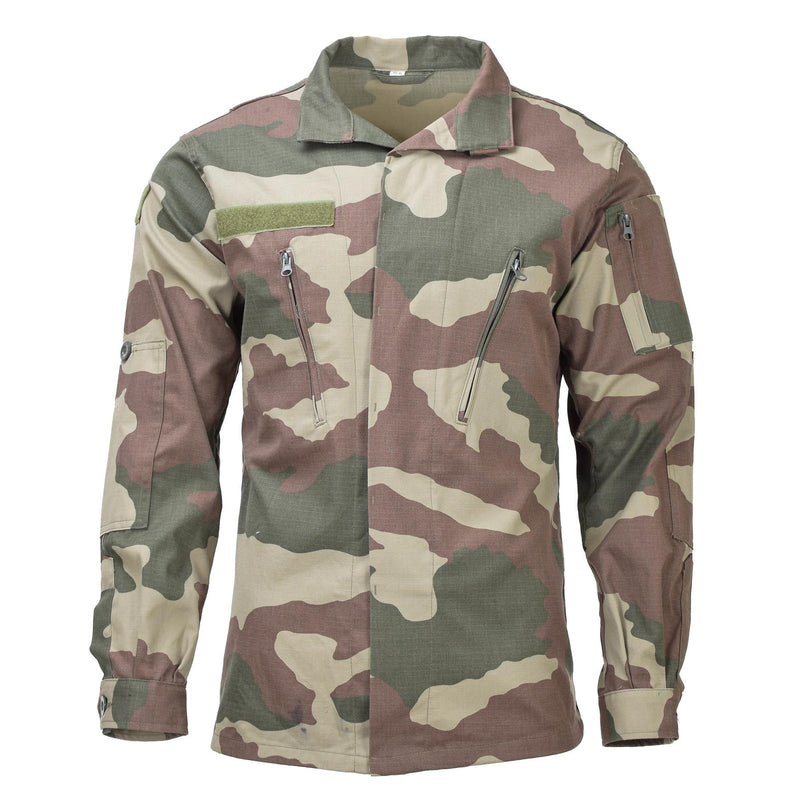 Original turkisk militär camo taktisk jacka hållbar ripstop armé stridsfält