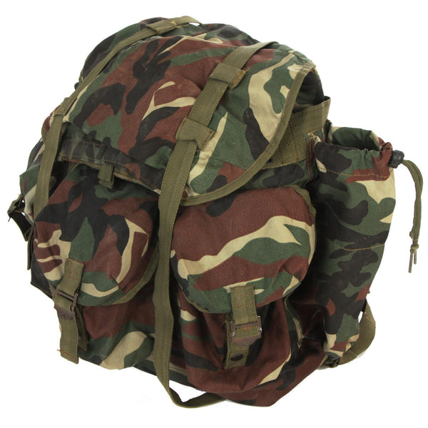 Original turkisk militär ryggsäck Combat Tactical Rackpack Camouflage Army Bag