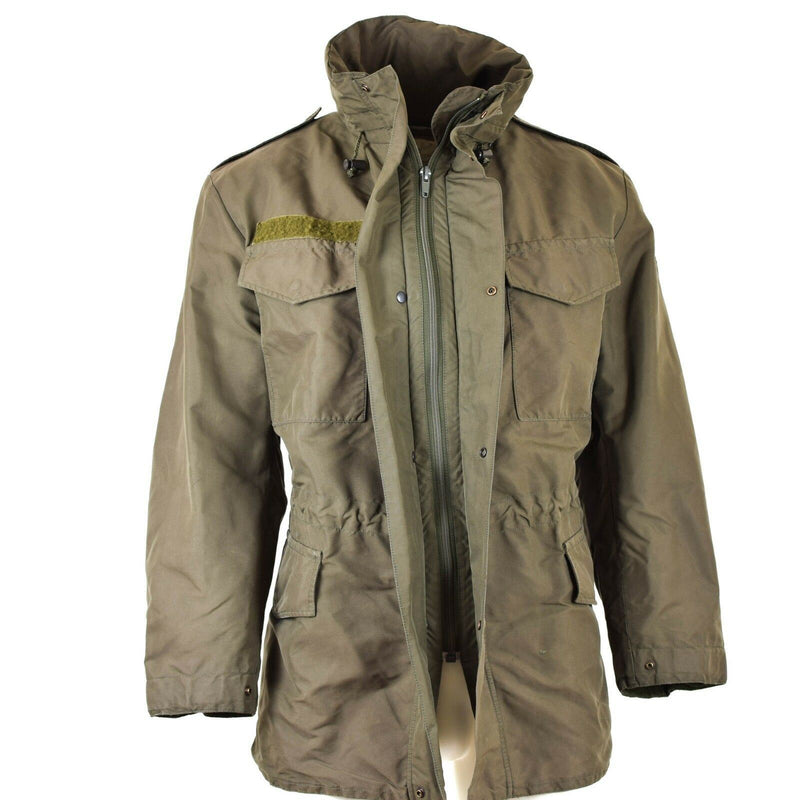 Äkta österrikiska arméstrid M65 Jacket Goretex Military Olive Parka Waterproof