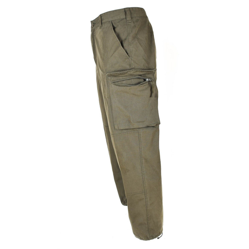 Äkta österrikiska armébyxor RIP STOP STOP OD Military Combat Field Trousers Olive BDU