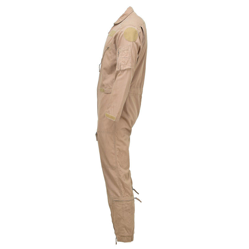 Original Dutch Army Coverall Air Forces Flyer Flight Suit Jumpsuit Aramid Khaki