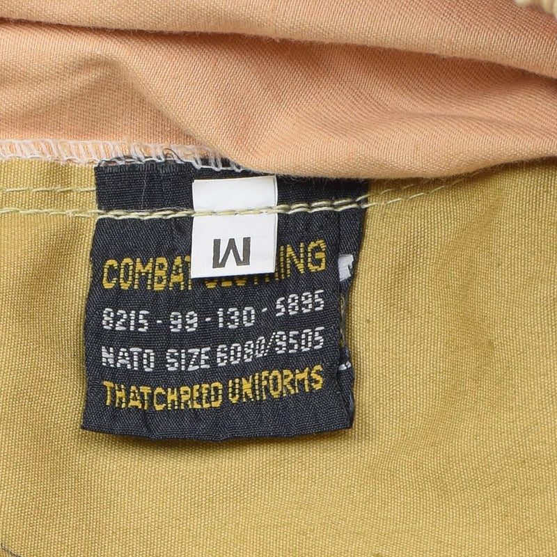 Original British Military Work Safari Tan Pants Justerbara arbetskläderbyxor Nya