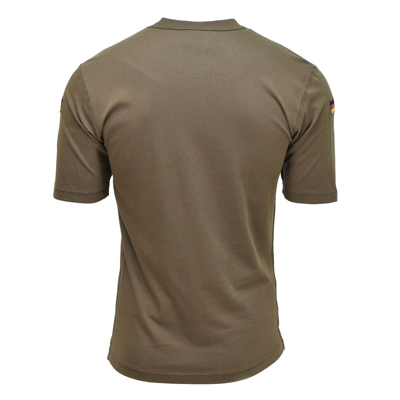 Leo Kohler Tactical Military T-shirts BW Kort ärm för tropisk oliv