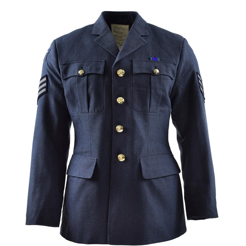 Äkine British Military Formal Jacket Air Force RAF Military Issue Blue