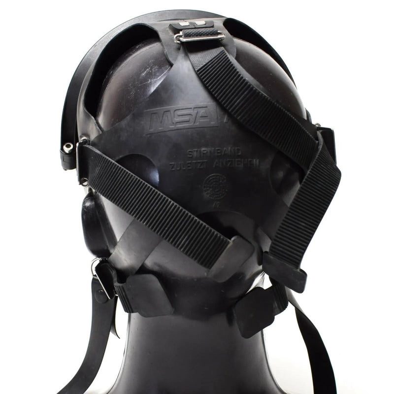 Äkta MSA AUer -märke Black MSA Full Face Mask 3S Gas Mask BreAthing Apparatus