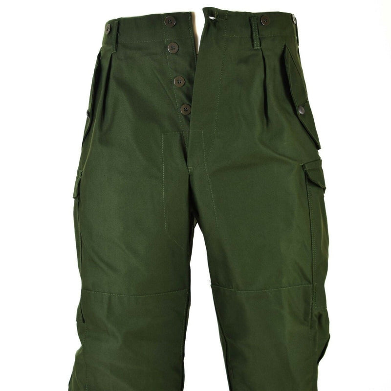 Äkta svenska armébyxor M59 Combat Trousers Military Green