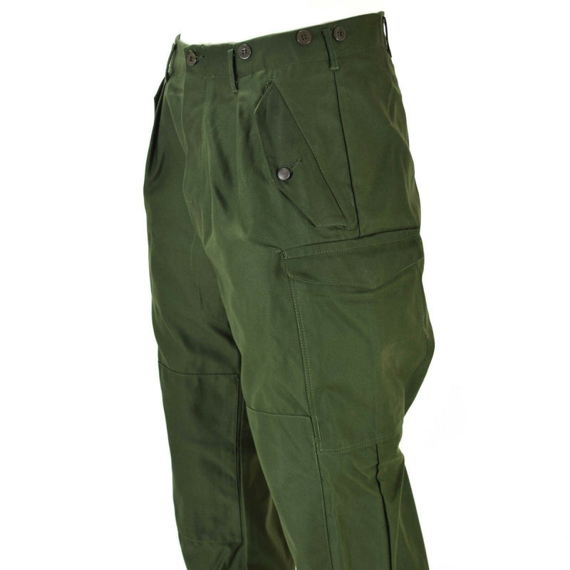 Äkta svenska armébyxor M59 Combat Trousers Military Green