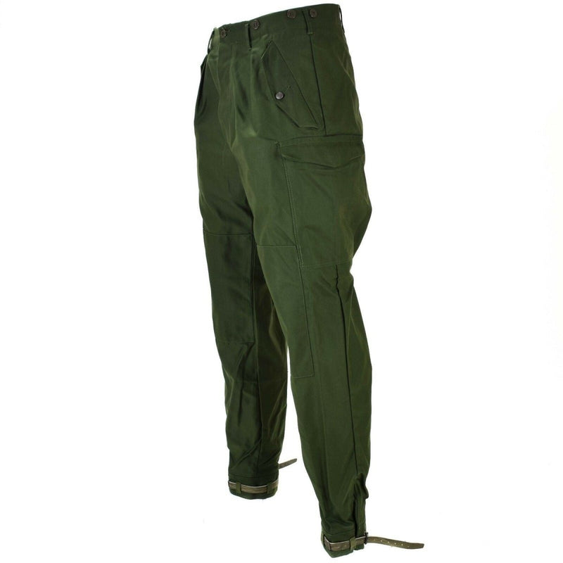 Äkta svenska armébyxor M59 Combat Trousers Military Green