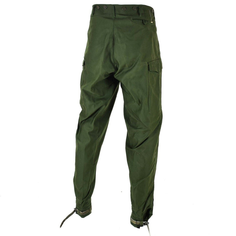 Äkta svenska armébyxor M59 Combat Trousers Military Green