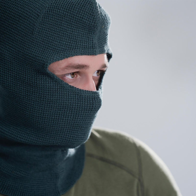 Äkta schweiziska armé Balaclava grå Schweiz militär fråga ansiktsmask ny