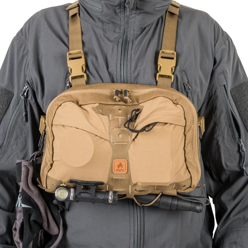 Helikon-Tex Chest Pack Numbat midjepaket arrangör Velor Panel Army Style Pack