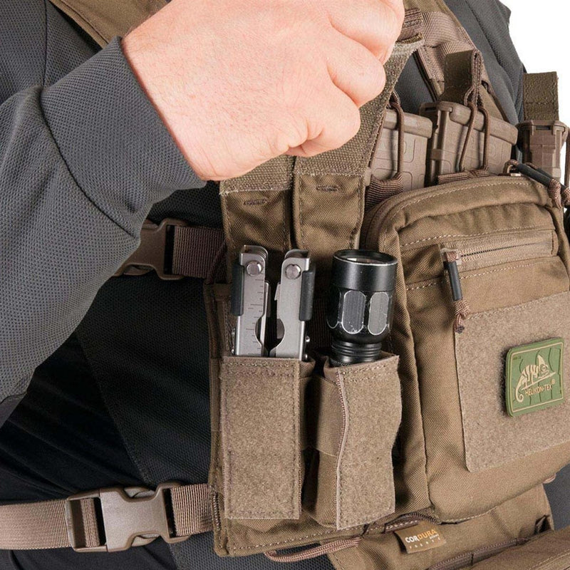 Helikon-tex training mini chest rig TMR tactical Molle range shooting field vest spaciuos central cargo pocket