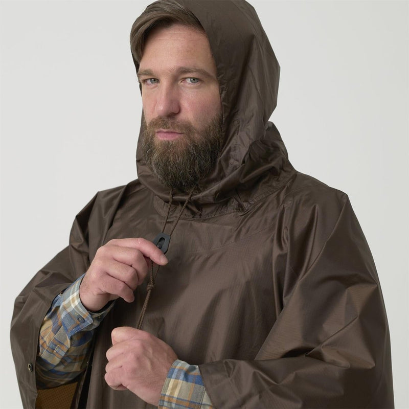 Helikon-Tex U.S. Army Model Poncho Lätt vattentät taktisk regnutrustning